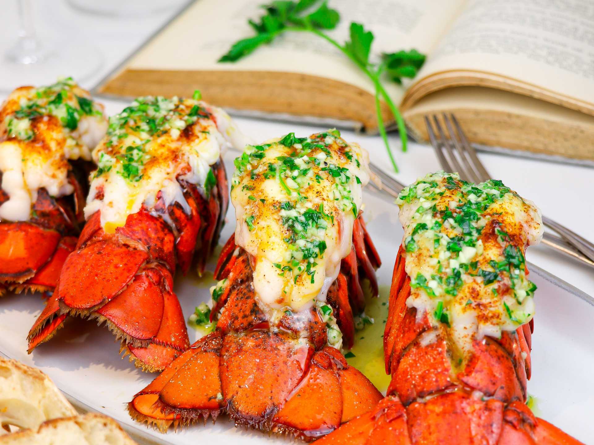 Grilled Lobster Tail + Video