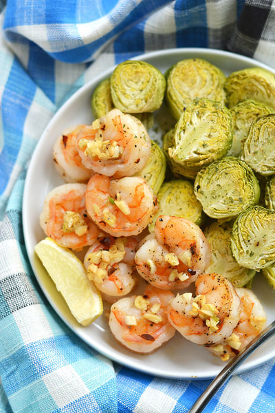 One Pan Lemon Garlic Shrimp