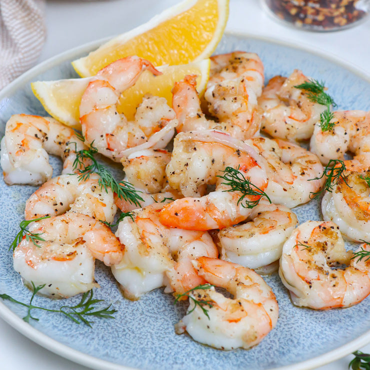 1 lb Shell-on Domestic White Jumbo Shrimp (Not Cooked)